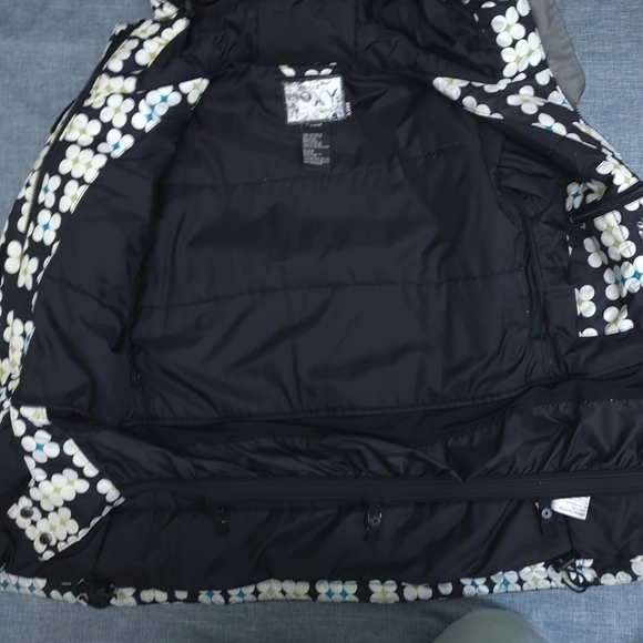ROXY SNOWBOARD JACKET 5000 Line Snowboarding Utility Jacket Size XS Multi Color - Picture 4 of 12